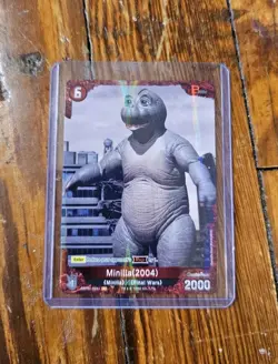 Godzilla Card Game Minilla (2004) Foil EBP01-024 - Image 1