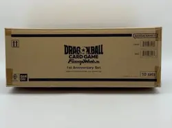 BANDAI Dragon Ball Super Card Game Fusion World 1st Anniv. 10-SET SEALED CASE - Image 1