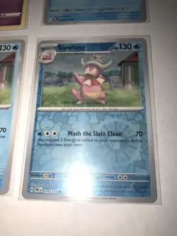 Lot Of 12 Slowpoke Slowbro Slowking Pokemon Cards - Image 2