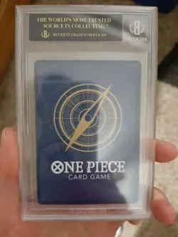 One Piece OP07-064 Sanji 2024 Championship Winner Prize Card BGS 10 Black Label - Image 4