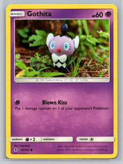 Gothita #52/145 SM - Guardians Rising Common - Pokemon Cards G22 - Image 1