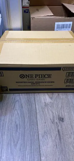 One Piece Card Game Romance Dawn Booster Box OP-01 (White Bottom) - Image 1