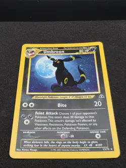 Pokemon TCG Umbreon Neo Discovery Holo Rare Card 13/75 - Image 3
