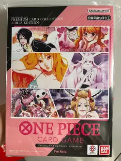 (Cant Ship US) One piece card, op girls edition Asia card, Japanese, Sealed, x1 - Image 1