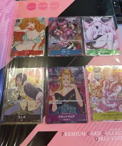 (Cant Ship US) One piece card, op girls edition Asia card, Japanese, Sealed, x1 - Image 2