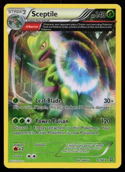 Sceptile (Omega) 9/160 Holo Rare XY - Primal Clash Pokemon Card - Image 1