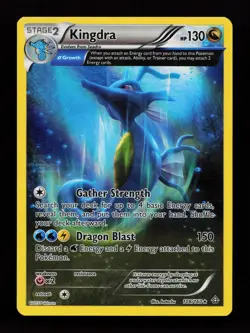 Kingdra (Alpha) 108/160 Reverse Holo Rare XY - Primal Clash Pokemon Card - Image 1