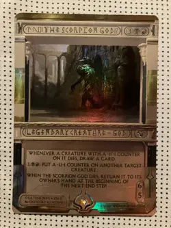 The Scorpion God Masterpiece Series: Amonkhet Invocations Foil - Image 1