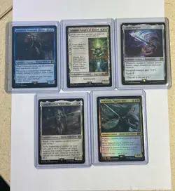 Magic The Gathering Lot - Summon: Knights of Round and 4 more including a foil - Image 1