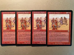 MTG 4x Territorial Dispute Mercadian Masques Legacy Magic the Gathering x4 NM - Image 1