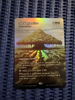 The Banyan Tree (Great Henge, Foil,Borderless, MTG Avatar: The Last Airbender - Image 1