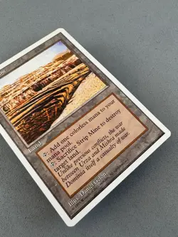 Strip Mine 4th Edition-MTG-Never Played Near Mint-Vintage Magic the Gathering - Image 4