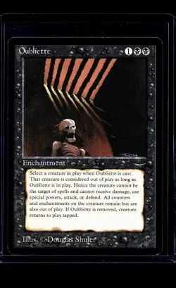 1993 MTG Magic The Gathering ARN Arabian Nights Vintage Oubliette - Image 1