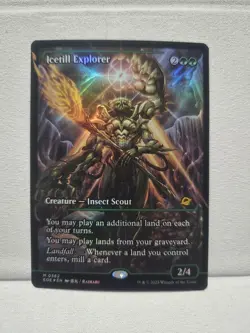 1x - Icetill Explorer - FOIL SHOWCASE #362 - Edge of Eternities - NM MTG - Image 1