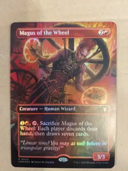Magus of the Wheel (Borderless) Commander Masters Foil - Image 1