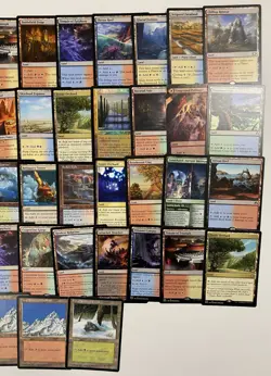 MTG Magic the Gathering Non-Basic Land Rare Foil Promo Lot of 44 HP-NM AD91 ML7 - Image 3
