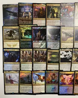 MTG Magic the Gathering Gold Multicolor Rare Foil Promo Lot of 30 HP-NM AD91 ML6 - Image 2