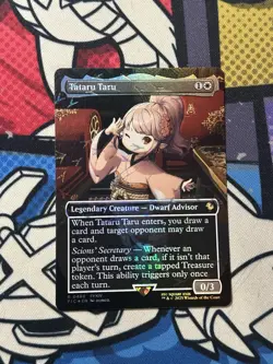 Tataru Taru (Borderless) (Chocobo Track Foil) Commander: Final Fantasy 0466 MTG - Image 1