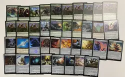 MTG Magic the Gathering Green Artifact Rare Foil Promo Lot of 38 HP-NM AD91 ML5 - Image 1