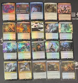 Magic MTG The Spot,Living Portal Foil Borderless Marvel Spider-Man Lot*20 - Image 1