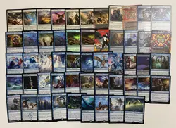 MTG Magic the Gathering White and Blue Rare Foil Promo Lot of 52 HP-NM AD91 ML3 - Image 1