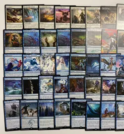 MTG Magic the Gathering White and Blue Rare Foil Promo Lot of 52 HP-NM AD91 ML3 - Image 2