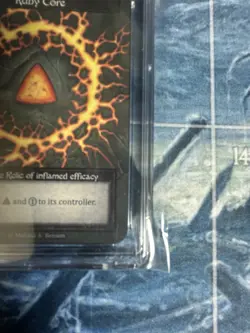 Sorcery Contested Realm Alpha - Ruby Core - CGC Graded - Image 4