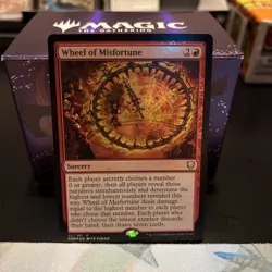 MTG x1 Wheel of Misfortune Commander Legends Foil NM - Image 1