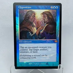 MTG Opposition Retro Frame Foil Dominaria Remastered #290 - Image 1