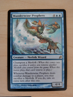 3x MTG Magic the Gathering Wanderwine Prophets (95/312) Lorwyn LP - Image 3