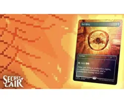 MTG 2025 Winter Superdrop Sol Ring Secret Lair FOIL Promo 0910 Sealed - Image 1
