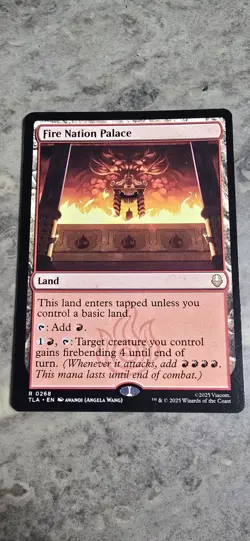 Fire Nation Palace Avatar: The Last Airbender Regular Land Rare MTG NM - Image 1