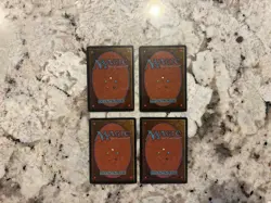 Mtg Serra Angel Revised x4 - Magic the Gathering Revised Serra Angel Played - Image 2