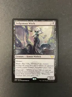 Sedgemoor Witch - Strixhaven - MTG - MAGIC THE GATHERING - Image 1