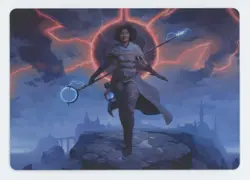 Rona, Herald of Invasion 16/81 Art Series ~ March of the Machines Magic MTG - Image 1