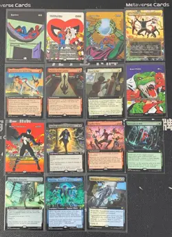 Magic MTG Reprieve Shadow of the Goblin Borderless Marvel Spider-Man Lot*15 - Image 1