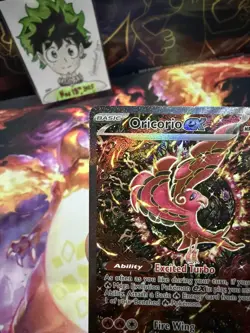 Pokemon TCG Oricorio EX Illustration Rare MEP EN 024 Phantasmal Flames UPC - Image 4