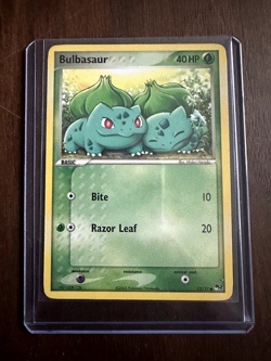 2005 Bulbasaur #12 Pokemon Pop Series 2 Regular Lightly Played Almost Near Mint - Image 1
