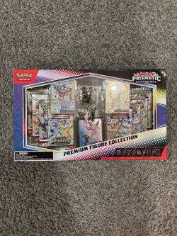 Pokemon Prismatic Evolutions Premium Figure Collection Box | Factory Sealed New - Image 1