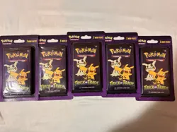 Pokemon Trick or Trade Mini Pack Blister Lot of 5 Sealed Halloween BOOster - Image 3