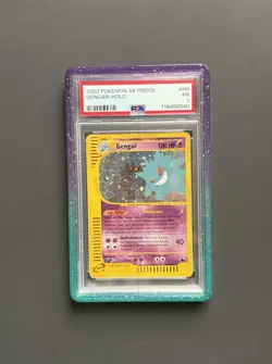 2003 Pokemon Skyridge H9 Gengar Holo PSA 1 - Image 1
