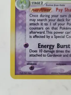 Pokemon Gardevoir 7/109 Ex Holo Ruby & Sapphire Tcg Vintage Fast Ship - Image 5