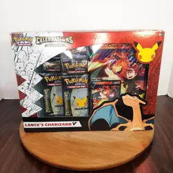 Pokemon TCG Celebrations Collection Box Lances Charizard V Sealed NEW - Image 1