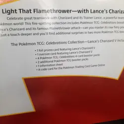 Pokemon TCG Celebrations Collection Box Lances Charizard V Sealed NEW - Image 5