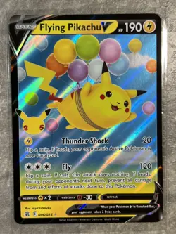Flying Pikachu V 006/025 Pokemon TCG Celebrations Holo Rare (Near Mint) NM 1 - Image 1