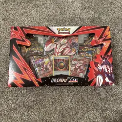 Pokemon TCG: Single Strike Urshifu VMAX Premium Collection Sealed Box - Image 1