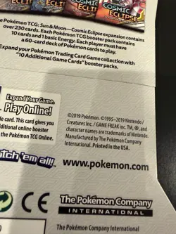 Pokemon Sun & Moon Cosmic Eclipse Hanger Booster Pack - New, Factory Sealed 🍀 - Image 3