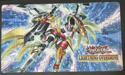 Yugioh Lightning Overdrive Playmat Official Konami Sneak Peek Play Mat - Image 2
