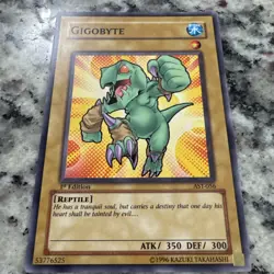 Gigobyte - AST-056 - Common - 1st Edition PL/MP YuGiOh! Ancient Santuary - AST - Image 2