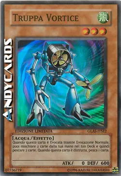 Truppa Vortice ☻ Super Rara ☻ GLAS ITSE2 ☻ YUGIOH ANDYCARDS - Image 1
